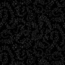 Timeless Treasures, Swirl Music Notes, Black on Black