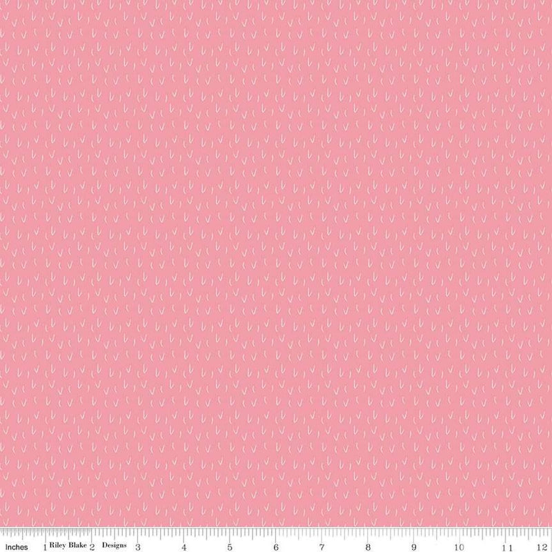 To Grandmas House by Riley Blake, Big Bad Wolf, Pink