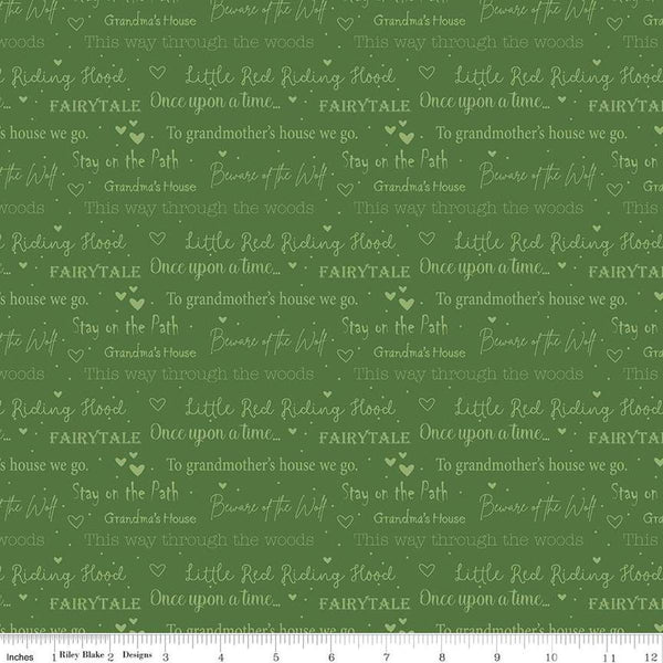 To Grandmas House by Riley Blake, Storybook, Grass