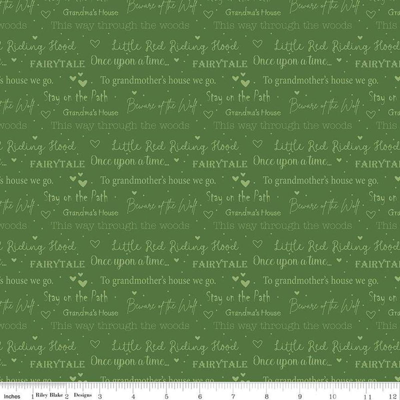 To Grandmas House by Riley Blake, Storybook, Grass