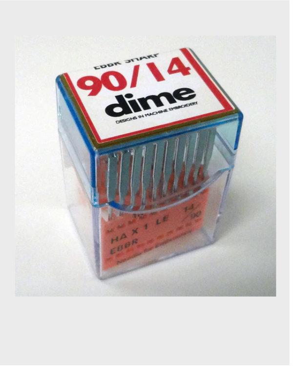 Triumph Flat Shank Needles,  #90/14, 20 pk, Light Ball Point