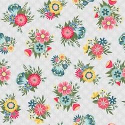 Vintage Flora, 10331 K, Gray