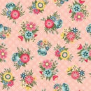 Vintage Flora, 10331 P, Peach