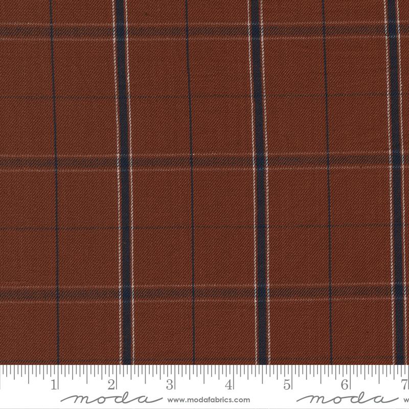 Vista Wovens, Rust Plaid