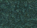 Wilmington Batiks, Dk Teal Dotty Swirls