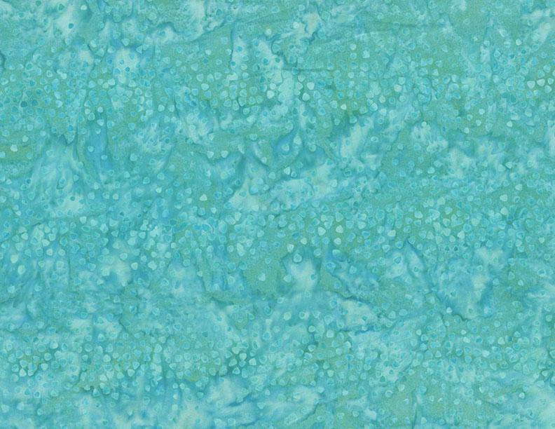 Wilmington Batiks,  Turquoise Dotty