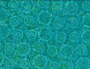 Wilmington Batiks, Turquoise Splash Flowers