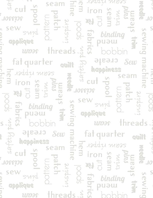 Wilmington Essentials WOW, Sew Happy, Sewing Words