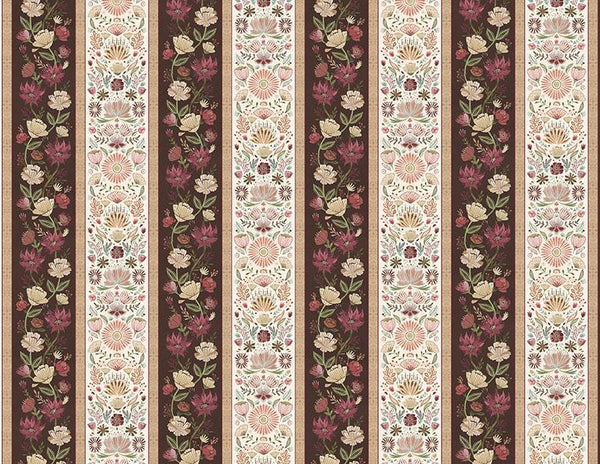Wilmington Fabrics, Floralscape, Border Stripe