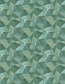 Wilmington Fabrics, Floralscape, Geometric Triangles, Green