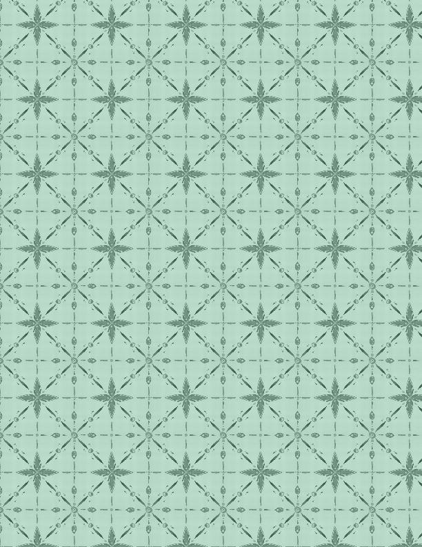 Wilmington Fabrics, Floralscape, Tonal Geometric, Green