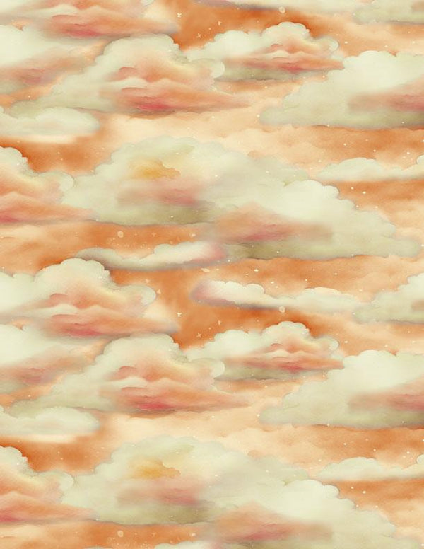 Wilmington Fabrics, Glorious Fall, Fall Sky, Orange
