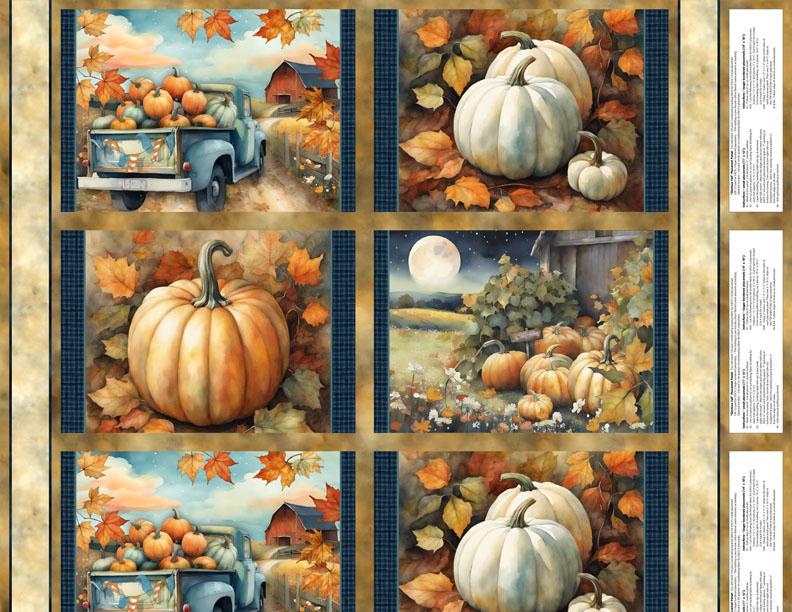 Wilmington Fabrics, Glorious Fall, Placemat Panel