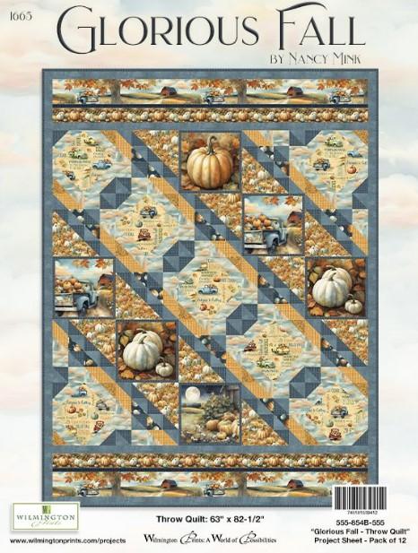 Wilmington Fabrics, Glorious Fall Quilt Kit