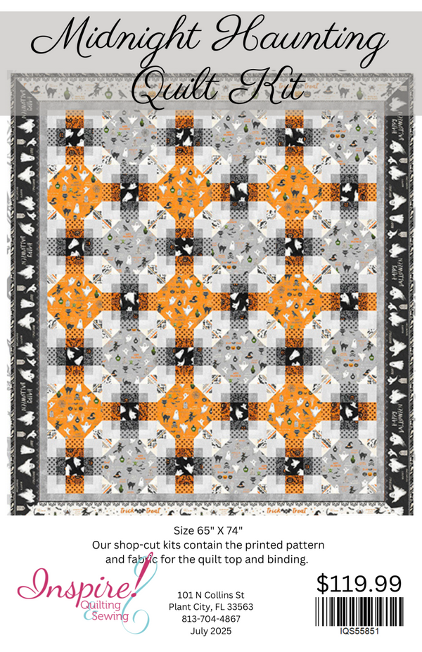 Wilmington Fabrics, Midnight Hauntings Quilt Kit