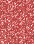 Wilmington Prints, Savor the Gnoment, Mushroom Dots, Red