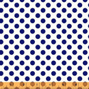 Windham, Dot - Blue/BWhite