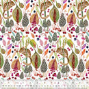 Windham Fabrics, Forest Fruits, Little Dormouse, White