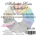 Wishwell, Alabaster Hues, Pastel Fat Quarter Bundle