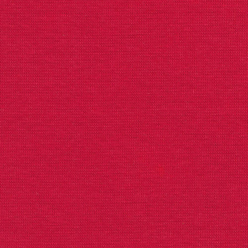 Avalon 1X1 Rib Knit,  Red
