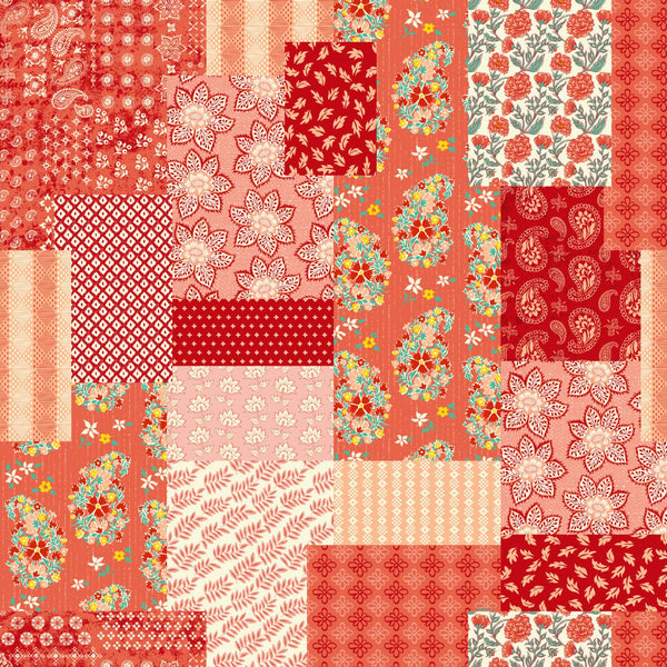 Cadence, Patchwork, Persimmon