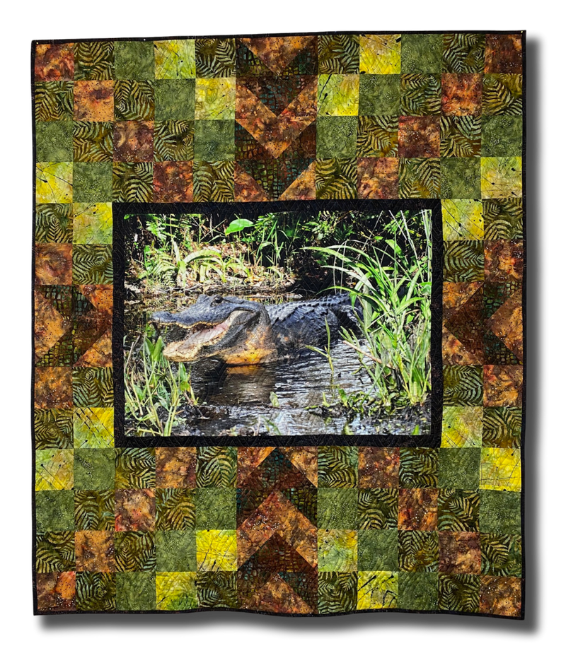 Call of the Wild - Gator Quilt Pattern