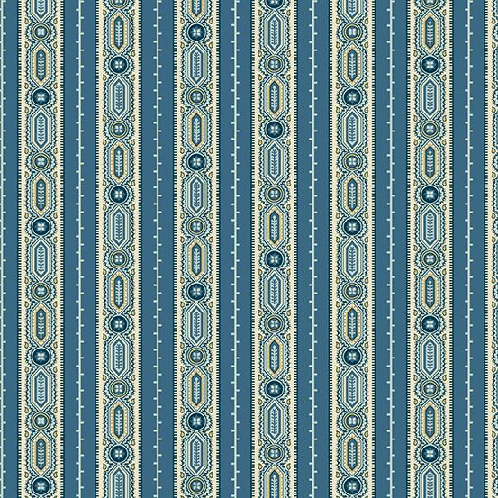 Cocoa Blue, by Laundry Basket Quilts,  A-602-B