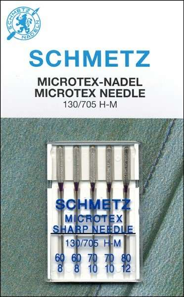 Schmetz Sharp / Microtex Machine Needle Size 60/70/80