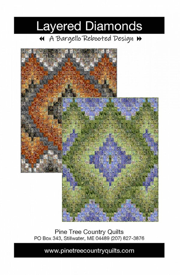 Layered Diamonds Bargello Pattern