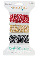 Kimberbell Twine- Red/Tan/Blk