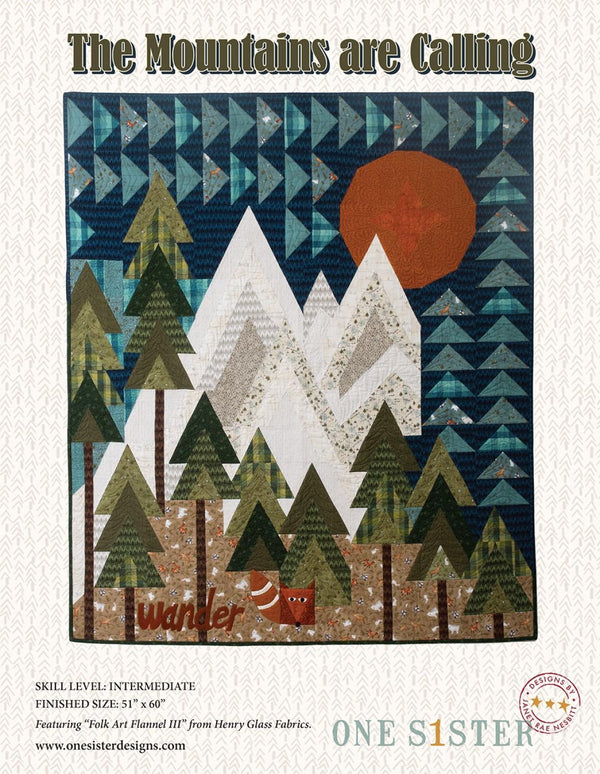 The Mountains are Calling Pattern Book