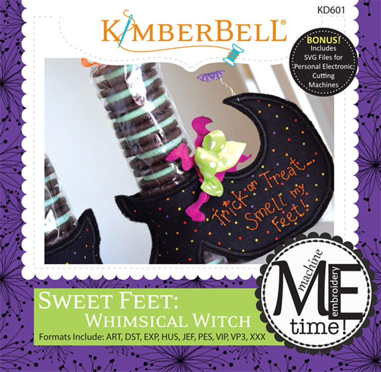 Kimbnerbell Sweet Feet -Whimsical Witch