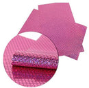 Fishscale Mermaid Vinyl, Iridescent Hot Pink