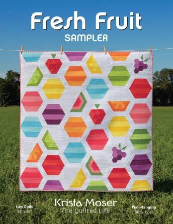 Fresh Fruit Sampler Quilt Pattern by Krista Moser