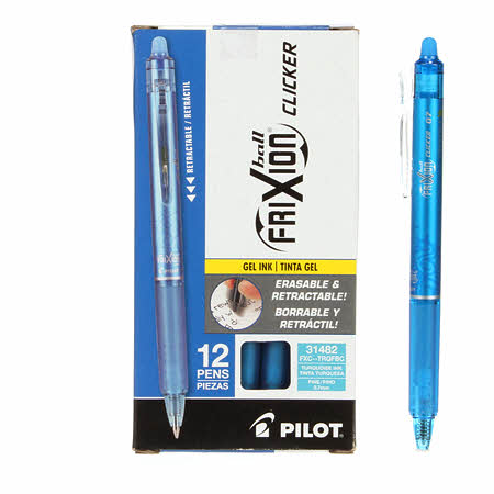 Frixion Clicker, One Pen, Turquoise