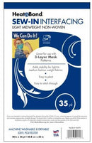 Heat n Bond Sew-In Interfacing