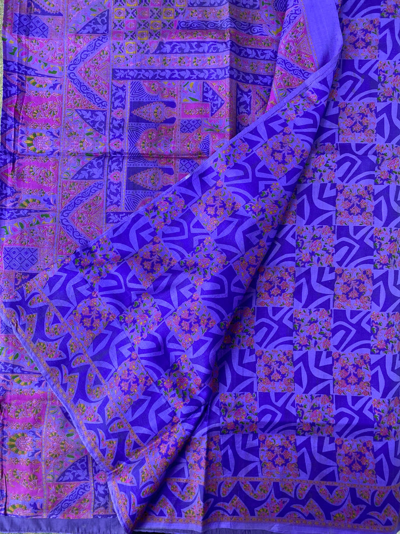 Vintage Silky Sari Cloth - All Colors