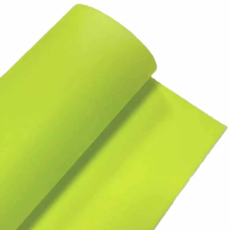 Jelly Vinyl Sheet,  Color 3, Lime Green
