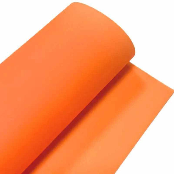 Jelly Vinyl Sheet,  Color 4, Orange