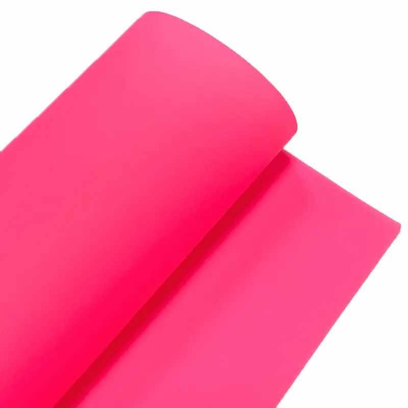 Jelly Vinyl Sheet,  Color 7, Hot Pink