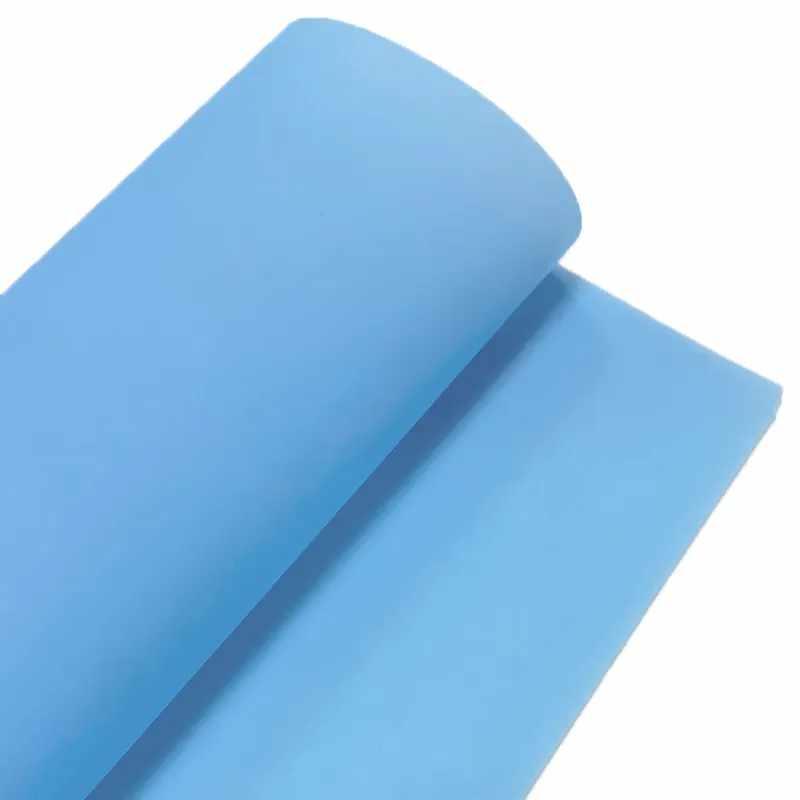Jelly Vinyl Sheet,  Color 9, Light Blue