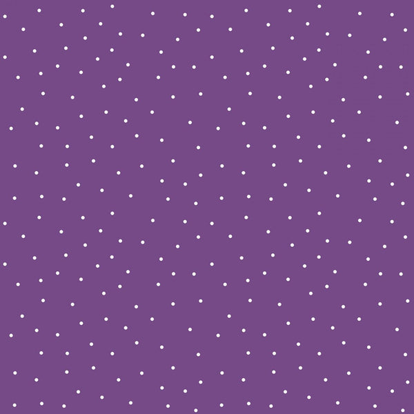 KimberBell Basics, Purple with Tiny White Dots