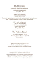 Butterflies Quilt Pattern