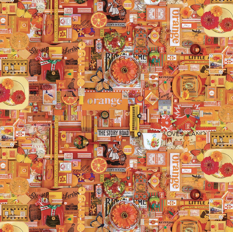 Northcott, Color Collage II, Orange