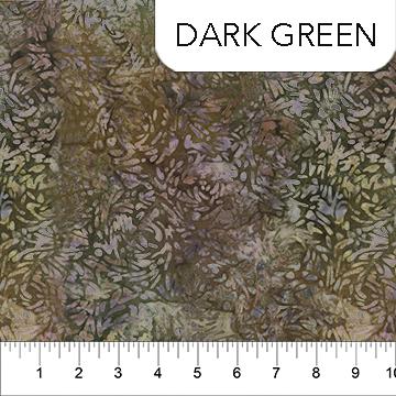 Nothcott, Banyan Batiks -  Dark Green