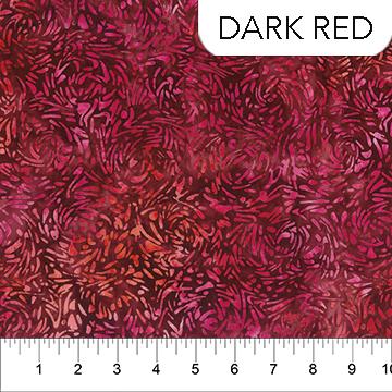 Nothcott, Banyan Batiks -  Dark Red