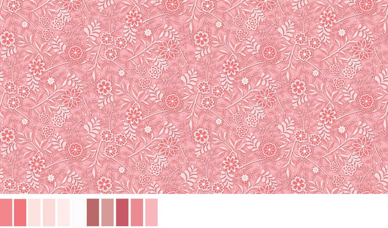 Peace On Earth-Holiday Collection, Pink  Floral