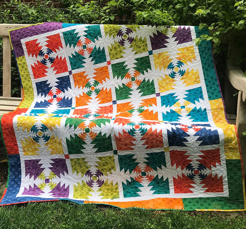 Pineapple Popout Spice pattern by Ct Loose Press