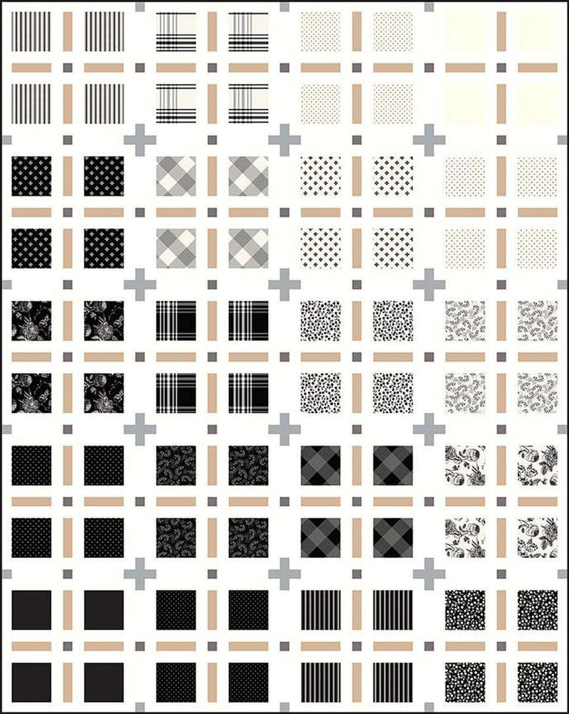 Plaid Plus Quilt pattern