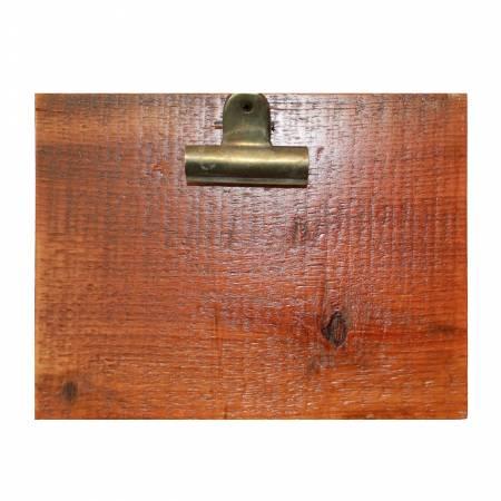 Reclaimed Wood Clip Board